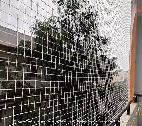 Balcony Safety Nets — photo 10 installation in Bengaluru & Mysuru — real project photo by Jogi Invisible Grills