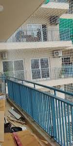 Balcony Protection Nets — photo 3 installation in Bengaluru & Mysuru — real project photo by Jogi Invisible Grills