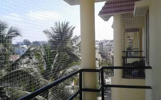Balcony Children Safety Nets — photo 22 installation in Bengaluru & Mysuru — real project photo by Jogi Invisible Grills