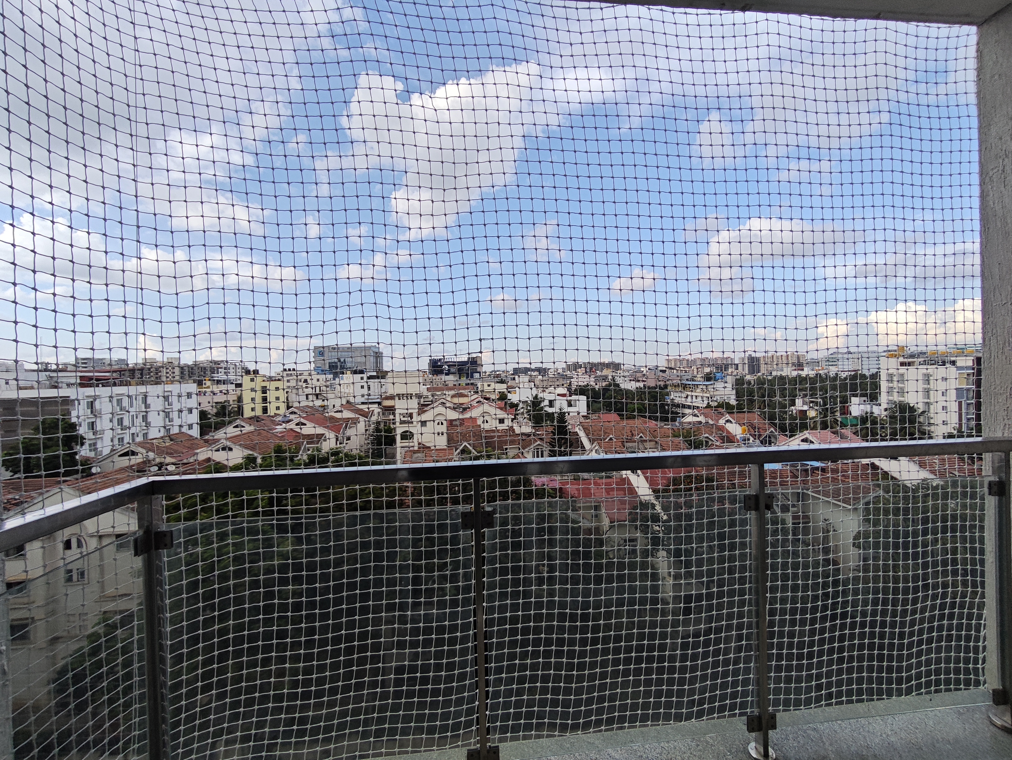 Balcony Nets — photo 1 installation in Bengaluru & Mysuru — real project photo by Jogi Invisible Grills