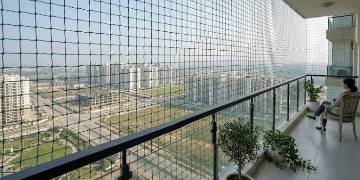 Balcony Nets — photo 3 installation in Bengaluru & Mysuru — real project photo by Jogi Invisible Grills