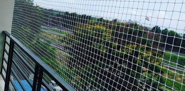 Balcony Nets — photo 5 installation in Bengaluru & Mysuru — real project photo by Jogi Invisible Grills