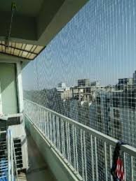 Balcony Bird Nets — photo 16 installation in Mysore — real project photo by Jogi Invisible Grills