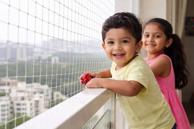 Balcony Protection Nets — photo 20 installation in Bengaluru & Mysuru — real project photo by Jogi Invisible Grills
