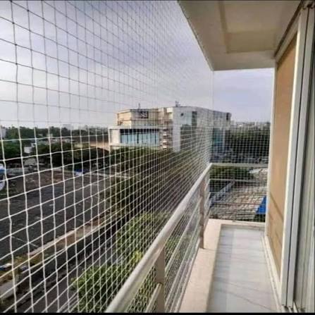 Balcony Children Safety Nets — photo 3 installation in Bengaluru & Mysuru — real project photo by Jogi Invisible Grills