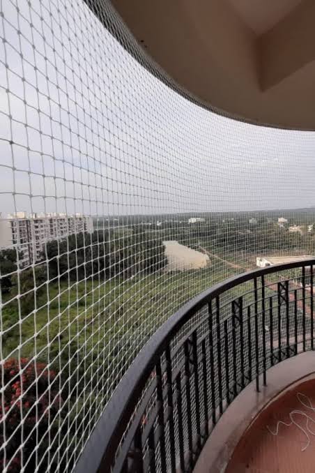 Bird Nets Residential Bengaluru installation in Bengaluru — real project photo by Jogi Invisible Grills