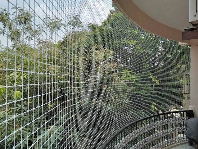 Bird Nets — photo 4 installation in Bengaluru & Mysuru — real project photo by Jogi Invisible Grills