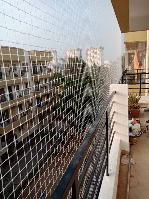 Bird Nets — photo 12 installation in Bangalore — real project photo by Jogi Invisible Grills