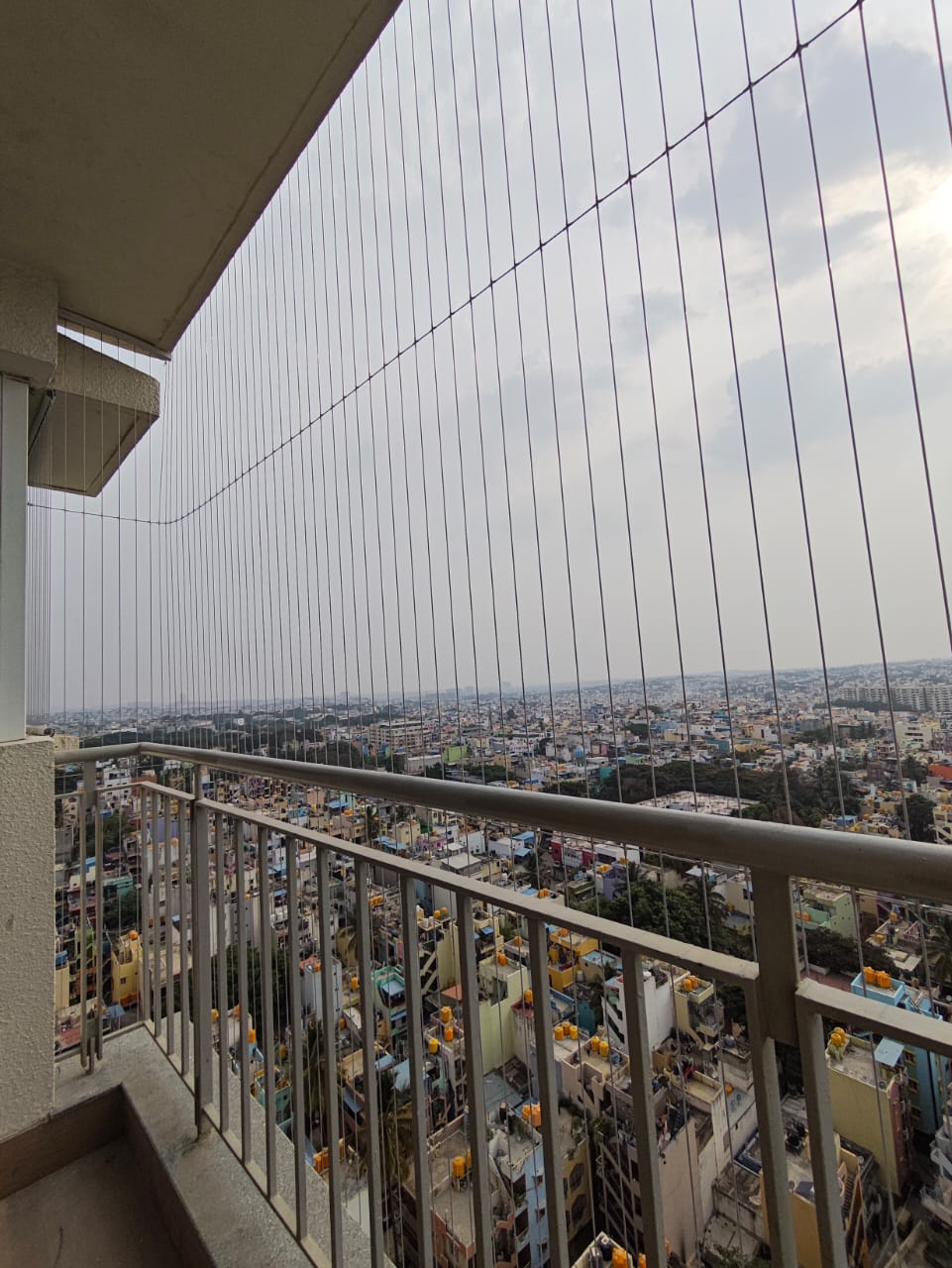 Window Invisible Grills — photo 3 installation in Hebbal — real project photo by Jogi Invisible Grills