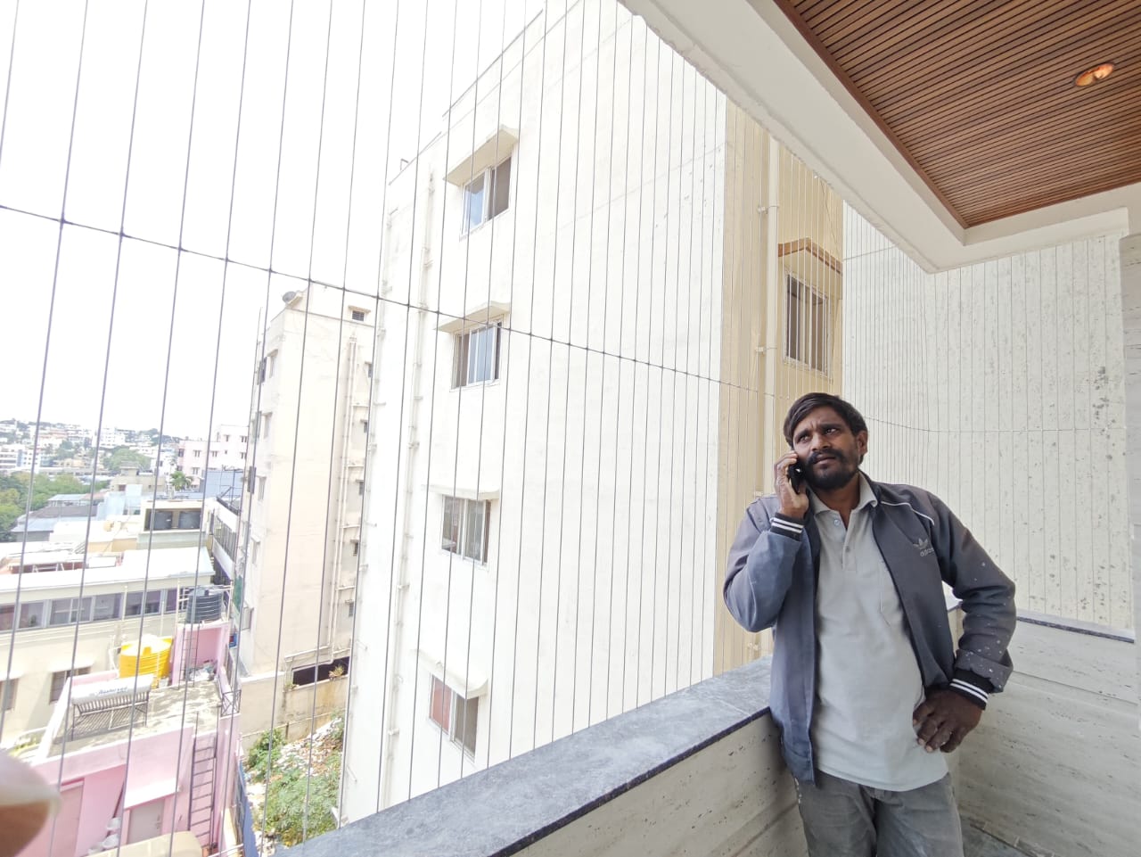 Invisible Grills — photo 12 installation in JP Nagar — real project photo by Jogi Invisible Grills