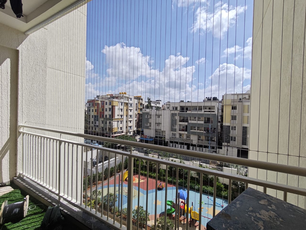 Window Invisible Grills — photo 6 installation in Thanisandra — real project photo by Jogi Invisible Grills