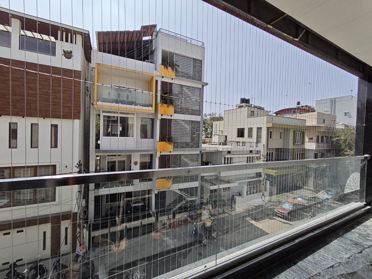 Invisible Grills for Apartments — photo 4 installation in Bangalore — real project photo by Jogi Invisible Grills