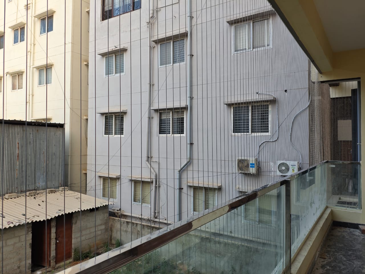 Terrace Invisible Grills — photo 12 installation in Bengaluru & Mysuru — real project photo by Jogi Invisible Grills