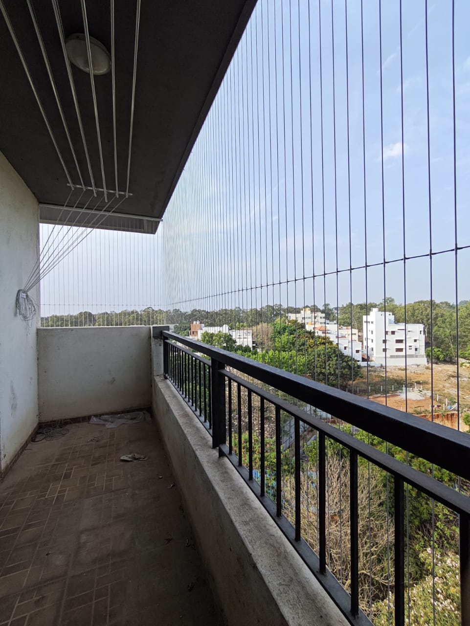 Window Invisible Grills — photo 22 installation in Vijayanagar — real project photo by Jogi Invisible Grills