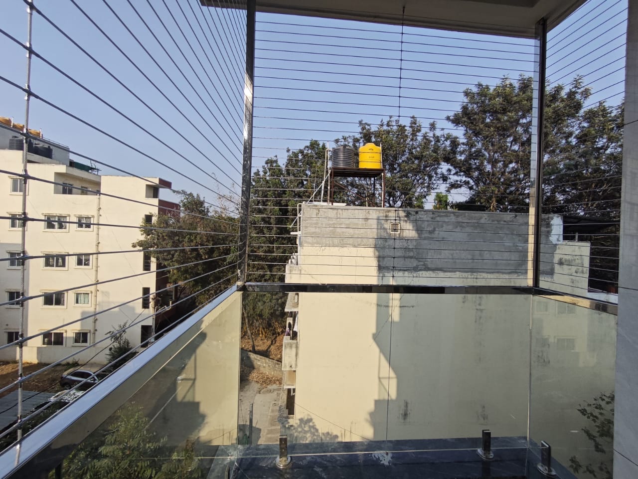 Invisible Grills for Pets — photo 2 installation in Bengaluru & Mysuru — real project photo by Jogi Invisible Grills