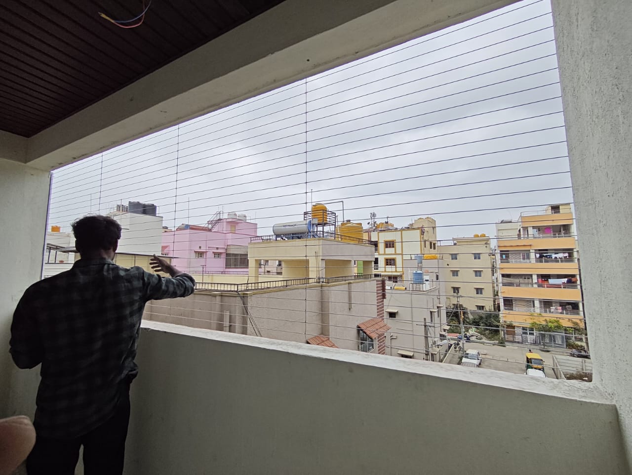 Invisible Grills — photo 8 installation in Bengaluru & Mysuru — real project photo by Jogi Invisible Grills