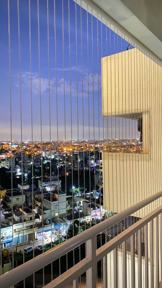 Terrace Invisible Grills — photo 22 installation in Bengaluru & Mysuru — real project photo by Jogi Invisible Grills
