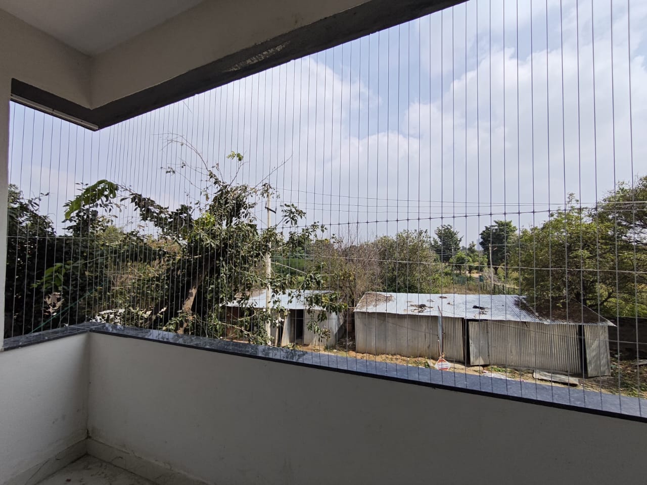 Terrace Invisible Grills — photo 24 installation in Bengaluru & Mysuru — real project photo by Jogi Invisible Grills