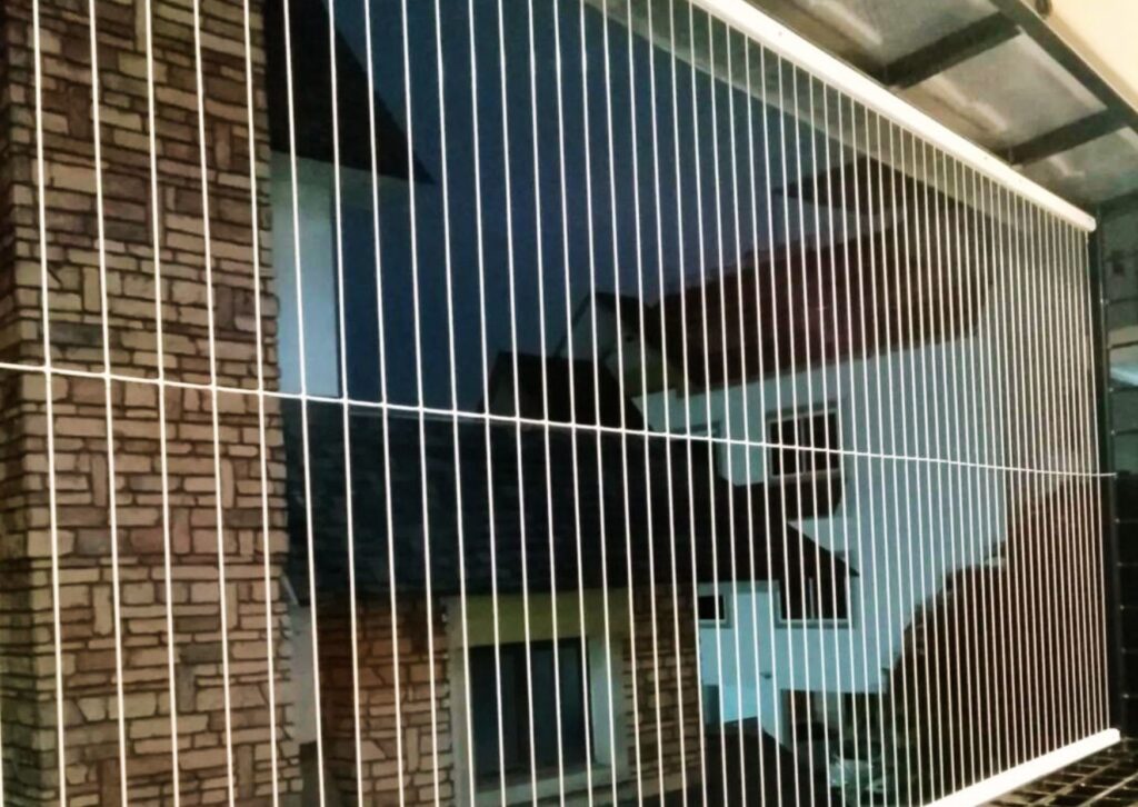 Balcony Invisible Grills — photo 3 installation in Bengaluru & Mysuru — real project photo by Jogi Invisible Grills