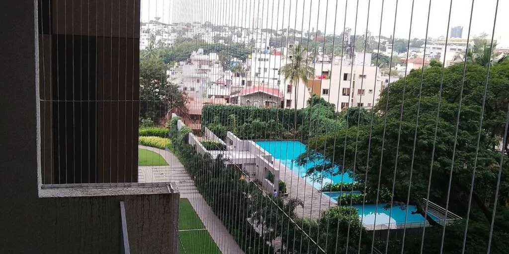 Invisible Grills for Pets — photo 24 installation in Bengaluru & Mysuru — real project photo by Jogi Invisible Grills