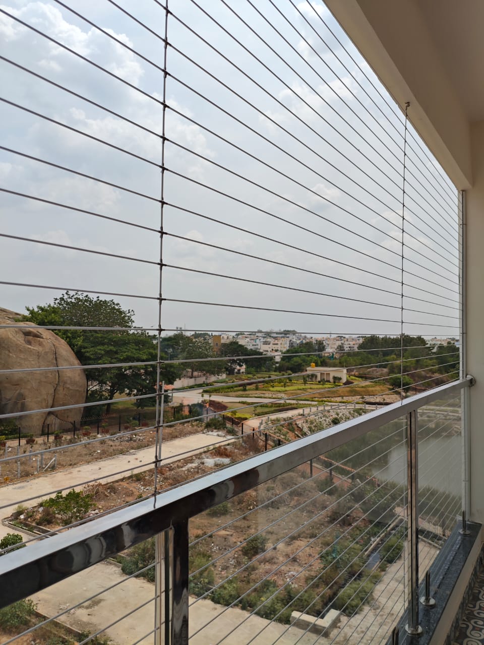 Invisible Grills — photo 16 installation in Bengaluru & Mysuru — real project photo by Jogi Invisible Grills