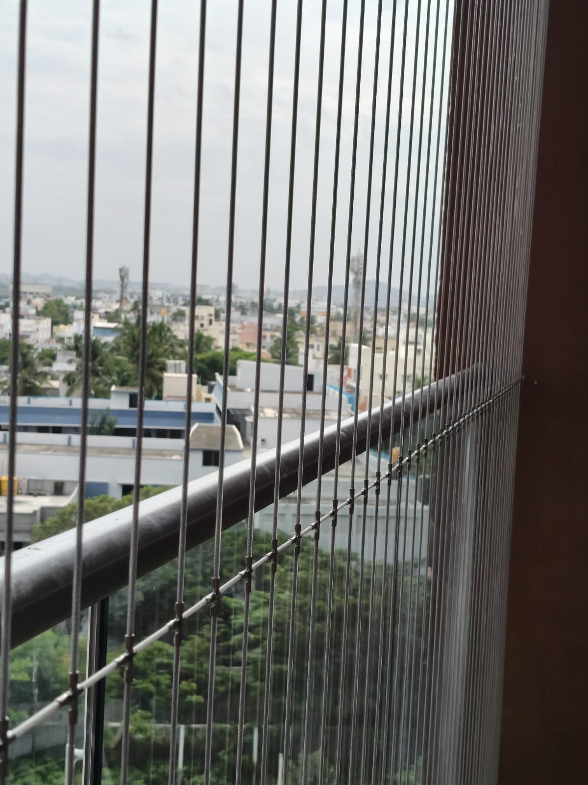 Invisible Grills for Apartments — photo 2 installation in Bengaluru & Mysuru — real project photo by Jogi Invisible Grills