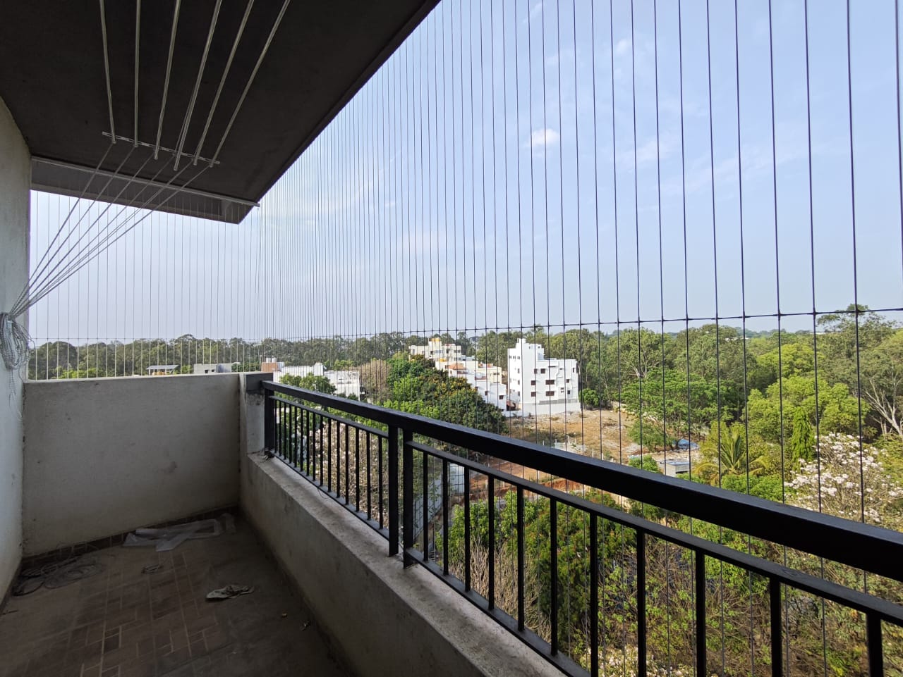 Invisible Grills for Apartments — photo 4 installation in Bengaluru & Mysuru — real project photo by Jogi Invisible Grills