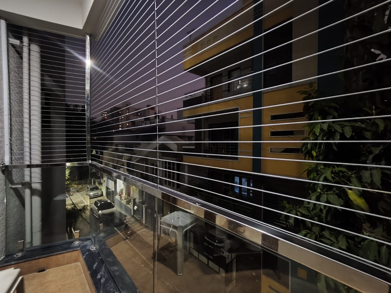 Window Invisible Grills — photo 4 installation in Bengaluru & Mysuru — real project photo by Jogi Invisible Grills