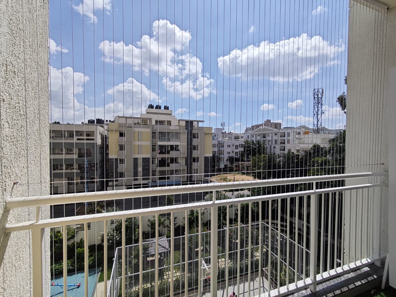 Invisible Grills for Apartments — photo 8 installation in Bengaluru & Mysuru — real project photo by Jogi Invisible Grills