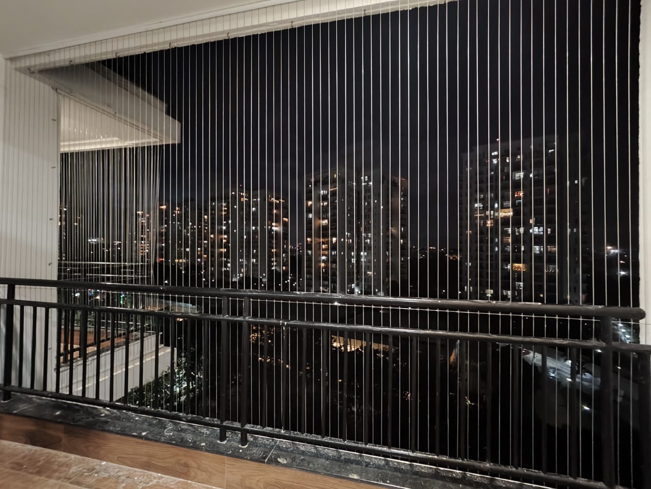 Window Invisible Grills — photo 10 installation in HSR Layout — real project photo by Jogi Invisible Grills