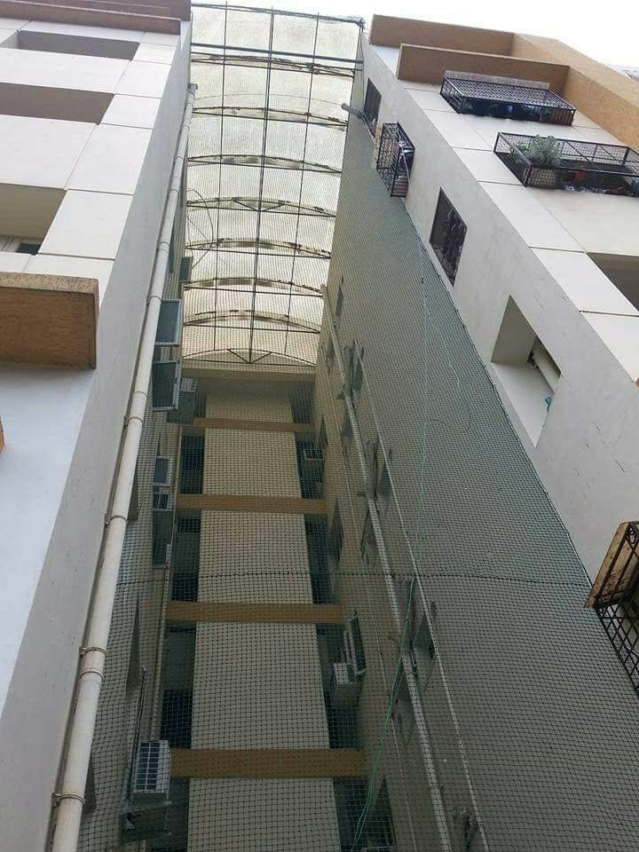 Pigeon Nets — photo 4 installation in Bangalore — real project photo by Jogi Invisible Grills