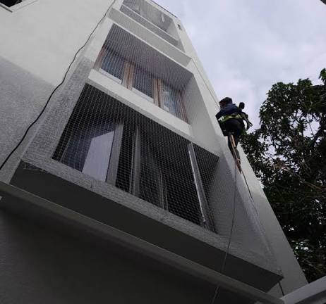 Pigeon Nets — photo 6 installation in Bangalore — real project photo by Jogi Invisible Grills