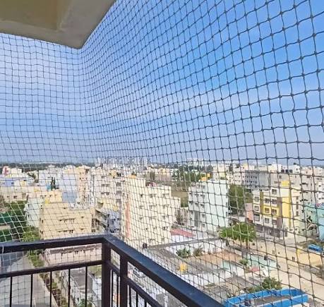 Pigeon Safety Nets — photo 10 installation in Bengaluru & Mysuru — real project photo by Jogi Invisible Grills