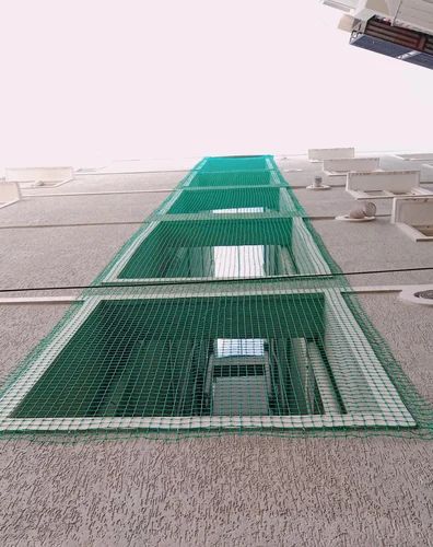 Pigeon Nets — photo 16 installation in Mysore — real project photo by Jogi Invisible Grills