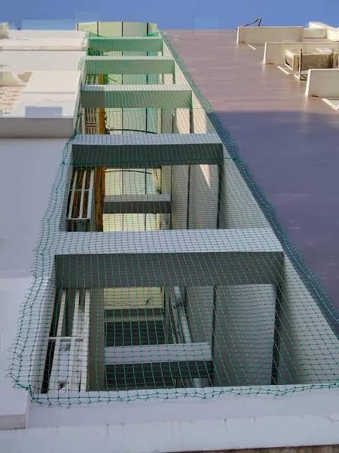 Anti Pigeon Nets — photo 14 installation in Bengaluru & Mysuru — real project photo by Jogi Invisible Grills