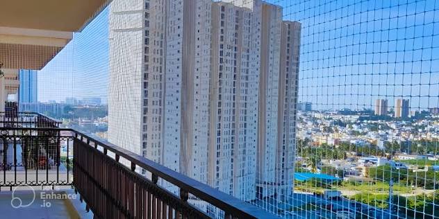 Pigeon Nets — photo 12 installation in Mysore — real project photo by Jogi Invisible Grills