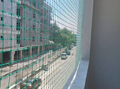 Pigeon Nets — photo 14 installation in Mahadevapura — real project photo by Jogi Invisible Grills