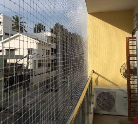 HDPE Pigeon Nets — photo 4 installation in Bengaluru & Mysuru — real project photo by Jogi Invisible Grills