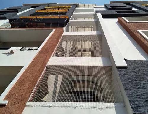 Building Safety Nets — photo 18 installation in JP Nagar — real project photo by Jogi Invisible Grills