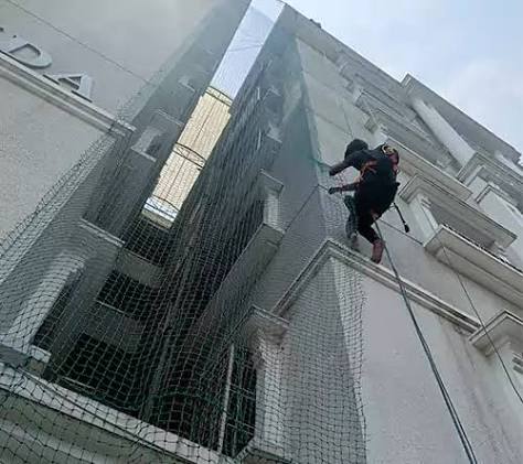 Building Safety Nets — photo 5 installation in Bengaluru & Mysuru — real project photo by Jogi Invisible Grills
