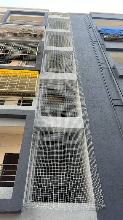 Building Safety Nets — photo 6 installation in Bengaluru & Mysuru — real project photo by Jogi Invisible Grills