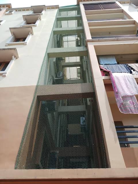 Building Safety Nets — photo 3 installation in HSR Layout — real project photo by Jogi Invisible Grills