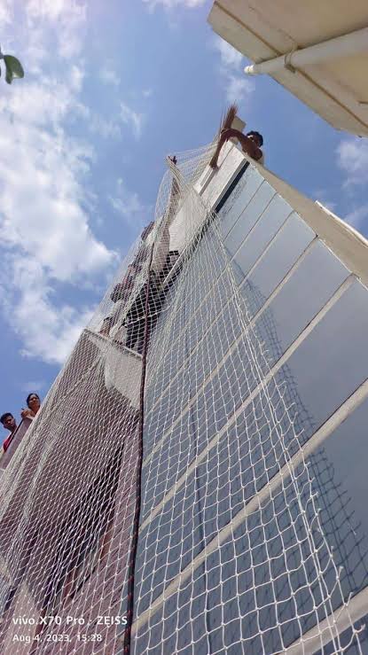Building Safety Nets — photo 22 installation in Bengaluru & Mysuru — real project photo by Jogi Invisible Grills